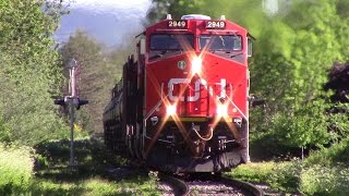 CN 2949 West, Trio Of ES44AC's 06-25-2015