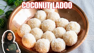 Easy And DELICIOUS 😋🥥Coconut Ladoo You Will Love It! Coconut Dessert Recipe| नारियाल लड्डू रेसिपी