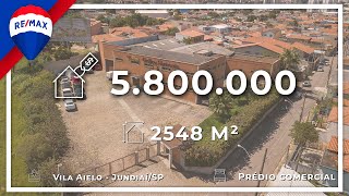 Galpão à venda, 1209 m² por R$ 5.800.000,00 - Vila Aielo - Jundiaí/SP