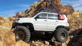 2024.11.10 - Axial SCX24 (Lexus GX470).  Let’s crawl it a day.