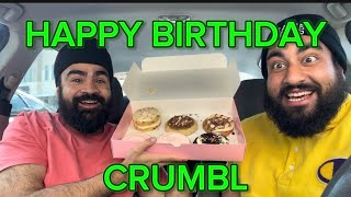 CRUMBL REVIEW - CONFETTI, BIRTHDAY CAKE OREO, SNICKERS PB, CARAMEL SHORTBREAD, PINK SUGAR !!