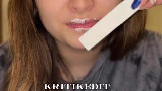 asmr / crispy crunch with Kritikedit 🍙 white chocolate / my asmr / crunch