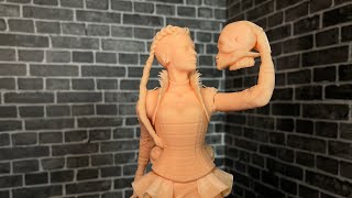 Печать на Anycubic Photon mono x. Фигурка на заказ. Loba.