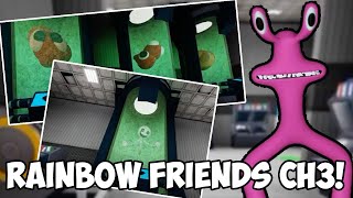 RAINBOW FRIENDS CHAPTER 3 GAMEPLAY AND LEAKS! 🎉😲