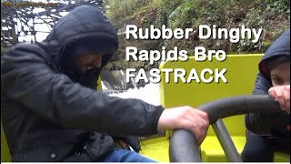 Rubber Dinghy Rapids Bro Fast Track at Alton Towers Scarefest 2022