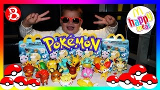 ВСЕ 16 ПОКЕМОНЫ Хэппи Мил МакДональдс 2016! Новые игрушки ПОКЕМОН ГО! Pokemon Go Happy Meal