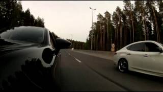 Lexus GS 350 awd vs Infiniti M37 S Roll on часть 2