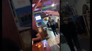 Credit Card Roulette at Restaurant