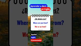 Aprende Frases Básicas en Inglés