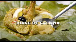 Juane de Gallina recipe: Peruvian Chicken & Rice Wrapped in Banana Leaves.