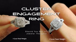 What is a Cluster Engagement Ring? | Should You Get It, Yes or No?