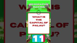 What Is The Capital of Palau? | OldJRiddles   #Quiz #viral #trending