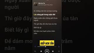 Kiếp Hoa Tàn - La La Trần, Nguyễn Hồng Thuận #music #karaoke #hoasenbanmai