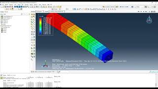 How to extract displacement/deflection of beam in Abaqus