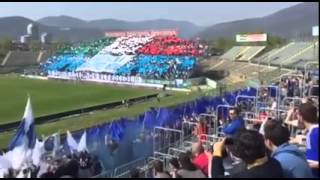 Brescia-Bologna: Coreografia Curva Nord Brescia