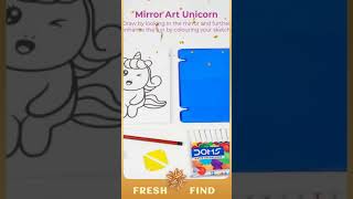 Mirror Art | Cardboard | Educational Toys | 3+ Years