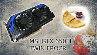 Видеокарта MSI GTX 650ti с таобао