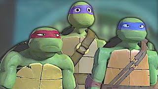 Leonardo and Raphael Future versions - TMNT