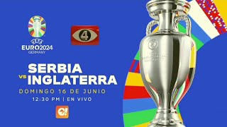 Canal 4 TCS El Salvador | Eurocopa 2024 - Serbia vs Inglaterra (Jornada 1) Promo