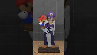 Mario and Waluigi MAMAAAA MEME! #animation #shorts #memes