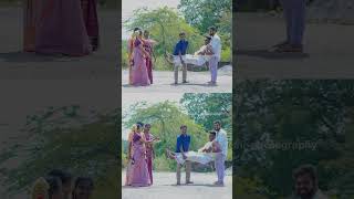 ❤️😄Kovil outdoor friends with bts output results #wedding #bharani #bharanikumar #weddingshoot