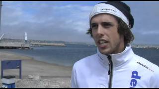 Dorian van Rijsselberge reflects on winning gold at the Olympic sailing test event