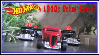 Mafia Police Chase - Stop Motion - hot wheels