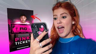 ESTOU CONCORRENDO AO PINK TICKET DA LOJA RENATO GARCIA!!