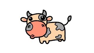 How to Draw a Cow Easy Step by Step