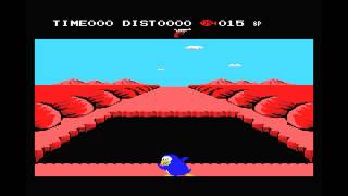 Penguin Adventure (MSX) - Gameplay HD #MSX