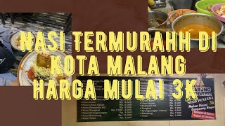 Mantabbbb!!! Nasii termurah di malang cuma 3K ajaaa buruann cobainnn