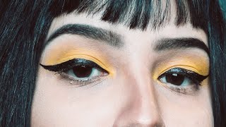 YELLOW EYE MAKEUP CRUELTY FREE