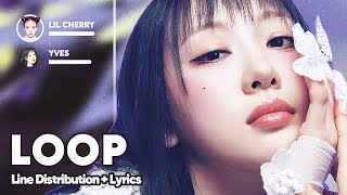 Yves - LOOP (feat. Lil Cherry) (Line Distribution + Lyrics Karaoke) PATREON REQUESTED