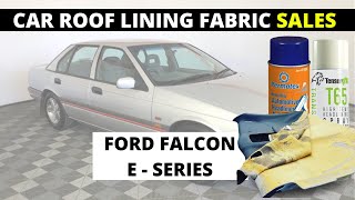 CAR HEADLINER FABRIC to suit ( FORD FALCON EA EB ED EF EL ) #shorts