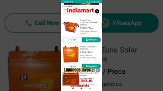 Indiamart Product Luminous Inverter Best price @indiamart