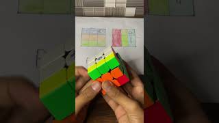 2 Moves Rubikscube trick #viral #short #cube