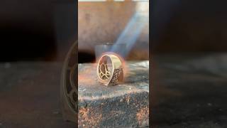 How to melt metal for jewelry #vuong #jewelry #melting