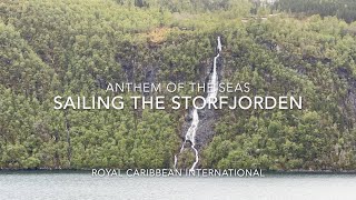 Anthem of the Seas Sailing the Stor fjord Norway Highlights