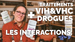 [🧁 Chemsex] Drogues + Traitements VIH/VHC : les interactions