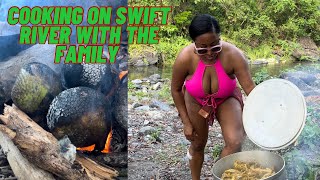 COOKING AT SWIFT RIVER WITH THE FAMILY/ JAMAICA VIBES/ TCOOKSWITHFLAVE