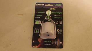 UNBOXiNG REViEW OF litezall USB Rechargeable Mini Lantern. PT.1 OF 3.