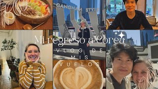 Mi regreso a Corea junto a mi esposo💞 Vlog de mis vuelos|Cómo es volar de Bs. As. a Corea🇦🇷🇰🇷