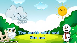 The North Wind and the Sun| Bedtime Stories for Kids in English | Fairy Tales | Moral Stories