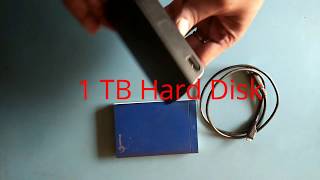 How To Connect External Hard Disk With Micro USB Data Cable to Laptop or Desktop ||