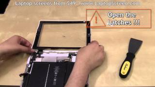 iPad 2 screen replacement, iPad 2 digitizer replacement / repair / guide