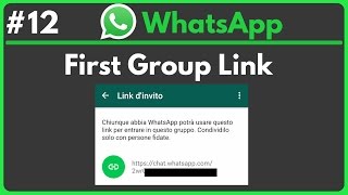 WhatsApp • First Group Link