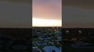 DJI Mini 4 Pro Hyperlaspe Sunset To Blue Hour | First Try #dronehyperlapse #sunset #bluehour