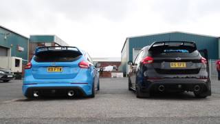 Focus RS MK3 Scorpion exhaust rev off