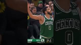 Jason Tatum Tries To Quiet Celtics Fans