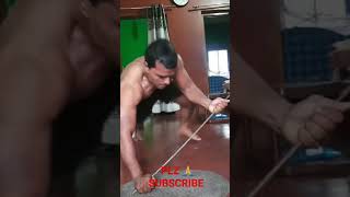 PUSHUPS ON IRON ROD BOTH SIDE 🔥🔥💪💪#bodybuildingmotivation#viral